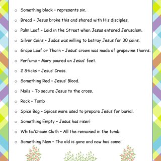 Free Printable Resurrection Scavenger Hunt