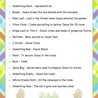 Free Printable Resurrection Scavenger Hunt