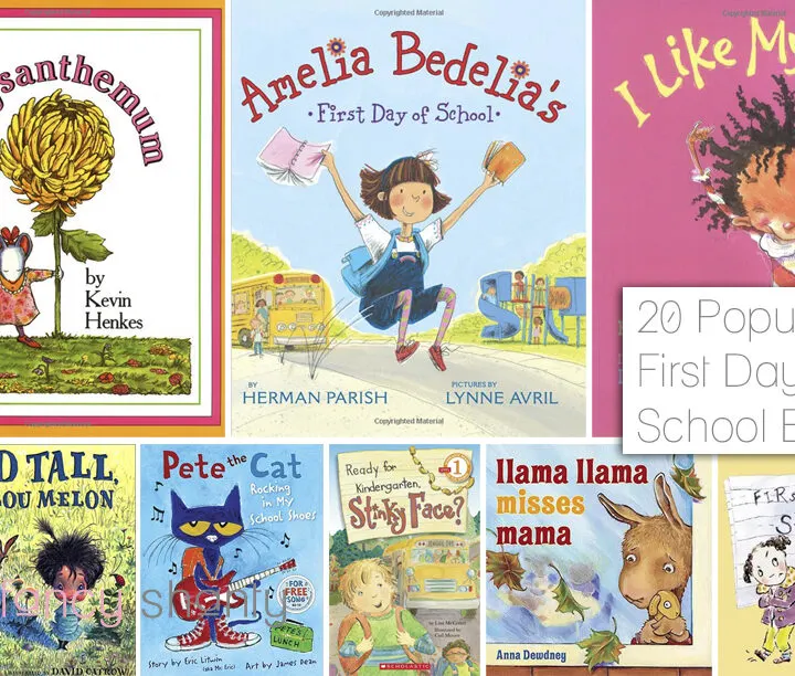 20 Popular First Day of School Books