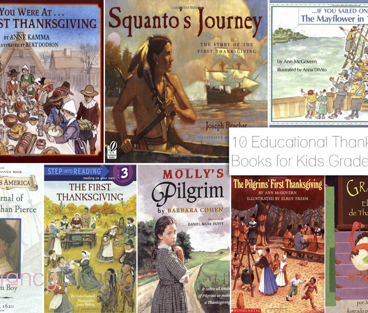 10 Educational Thanksgiving Books for Kids Grades K-8