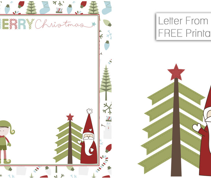 Free Printable Letter From Santa