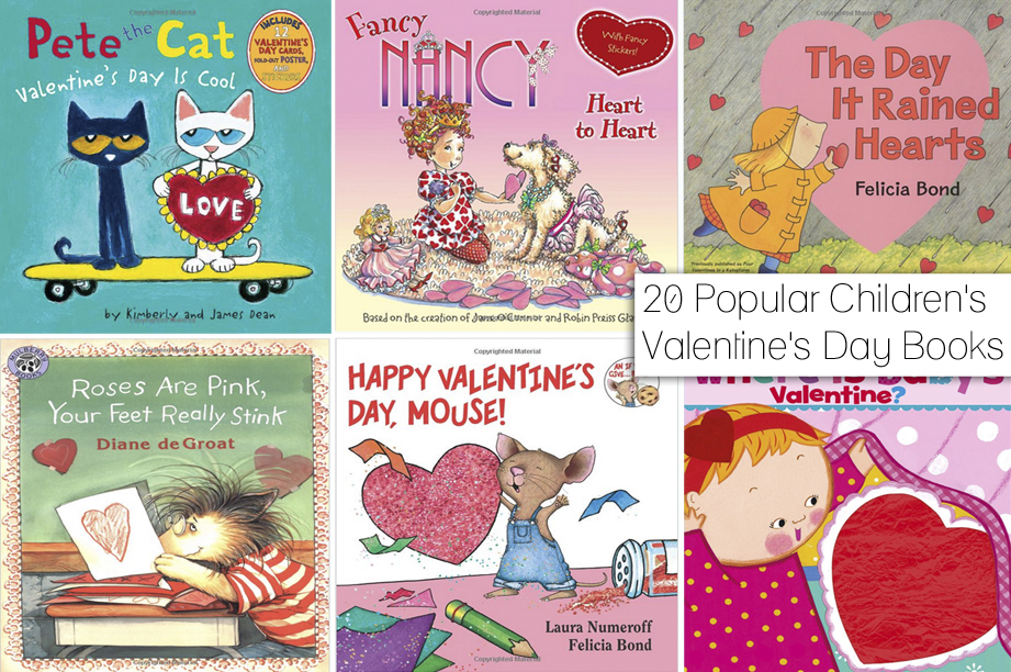 20 Popular Children's Valentine's Day Books