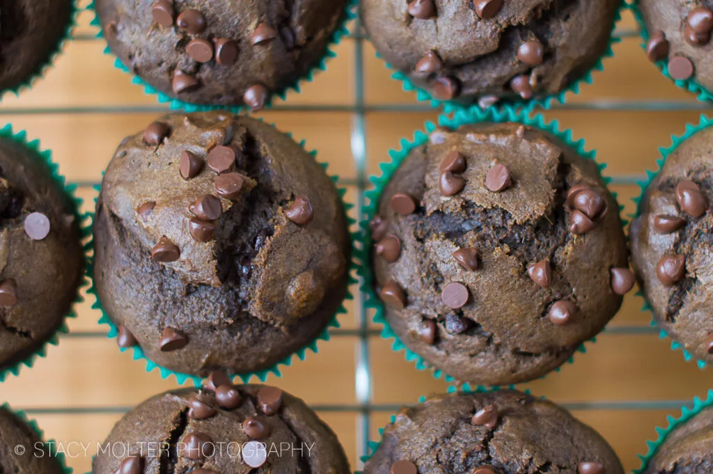 Pumpkin is not just for fall anymore! Delicately light and perfect for a morning treat, this summery sweet Dark Chocolate and Pumpkin Muffins recipe will satisfy the summer squash lover in your life.