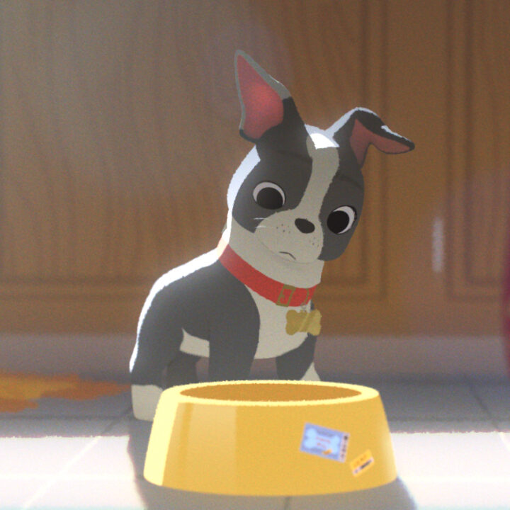 ?Feast,? a new short from first-time director Patrick Osborne (head of animation for ?Paperman?) and Walt Disney Animation Studios, is the story of one man?s love life as seen through the eyes of his best friend and dog, Winston, and revealed bite by bite through the meals they share. ?2014 Disney. All Rights Reserved.