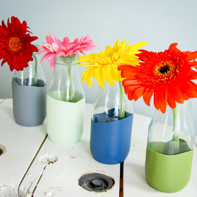 DIY Paint Dipped Vases