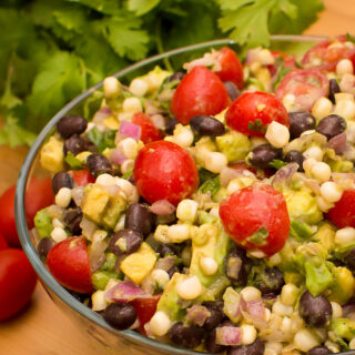 Mexican Corn Avocado Tomato Salad Recipe