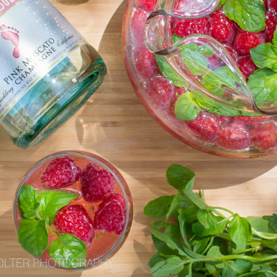 Pink Raspberry Champagne Sangria Recipe