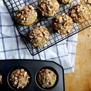 Gluten Free Buckwheat and Almond Flour Banana Nut Muffin Recipe