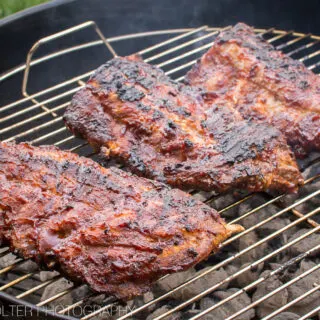 Perfect Fall Off the Bone Grilled Sweet BBQ Baby Back Ribs