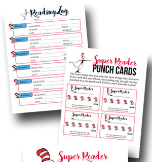 Free Printable Seuss Super Reader Certificate Kit