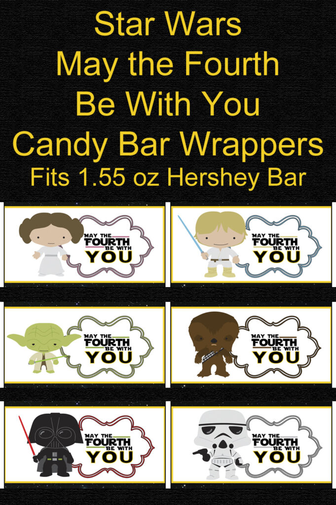 Star Wars May The Fourth Be With You Party Printables