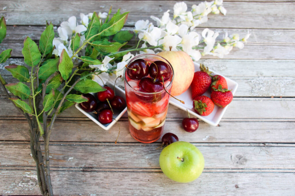 Kombucha Tea & Vodka Sangria Recipe