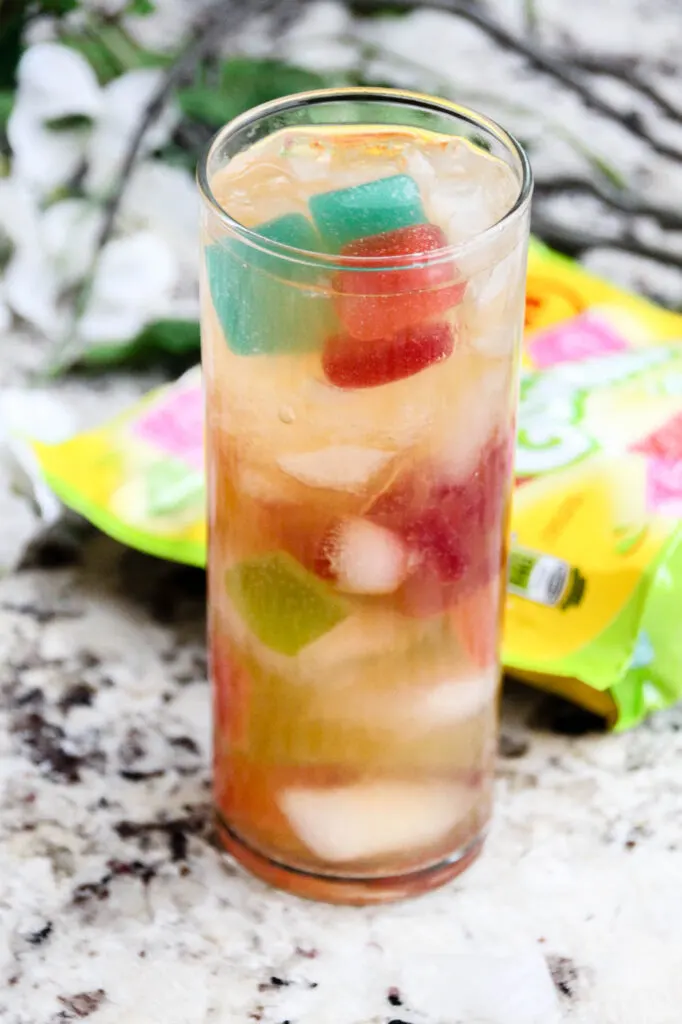 Hard Starburst Gummies Punch Cocktail