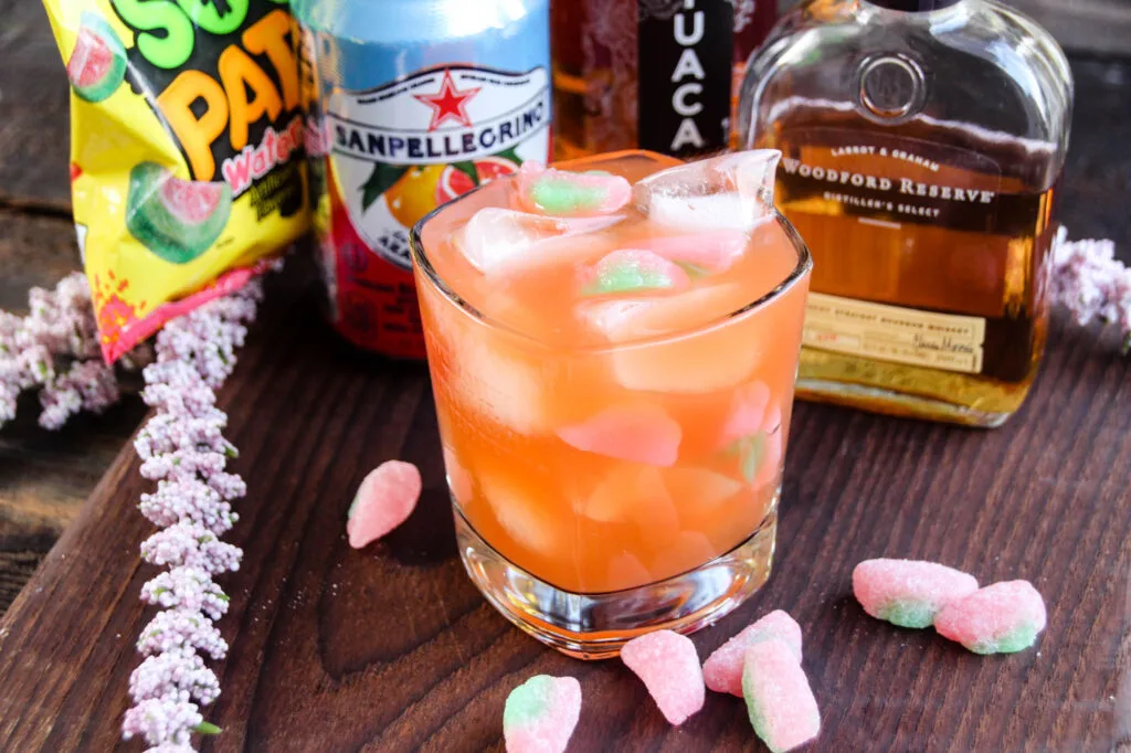 Sour Patch Bourbon Cocktail