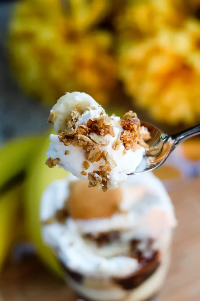 Chocolate Banana Cream & Key Lime with Granola