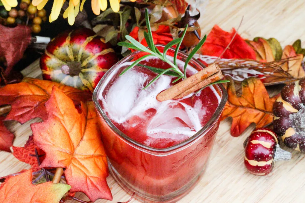 Spiced Cider & Cranberry Bourbon Cocktail Recipe: Perfect for Fall Gatherings