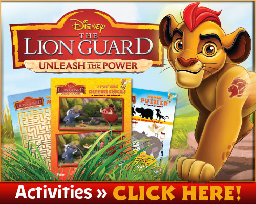 Lion Guard Unleash the Power Free Printables and Activities