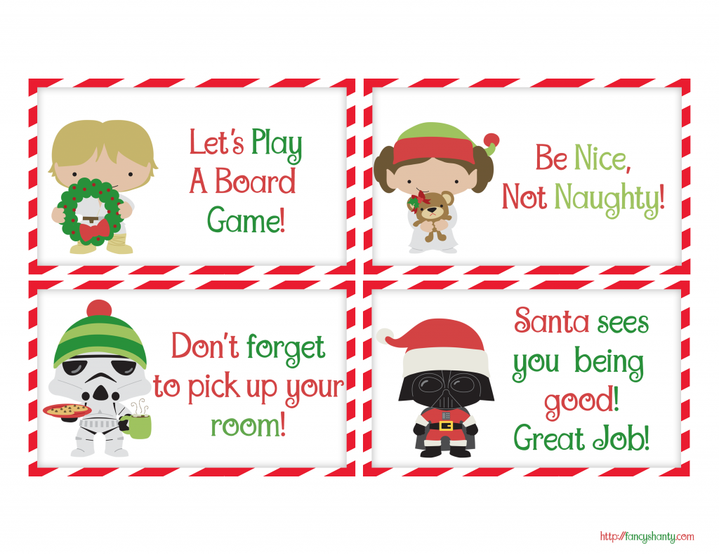 Free Printable Elf Notes from Santa
