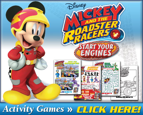 Mickey and the Roaster Racers Activity Sheets