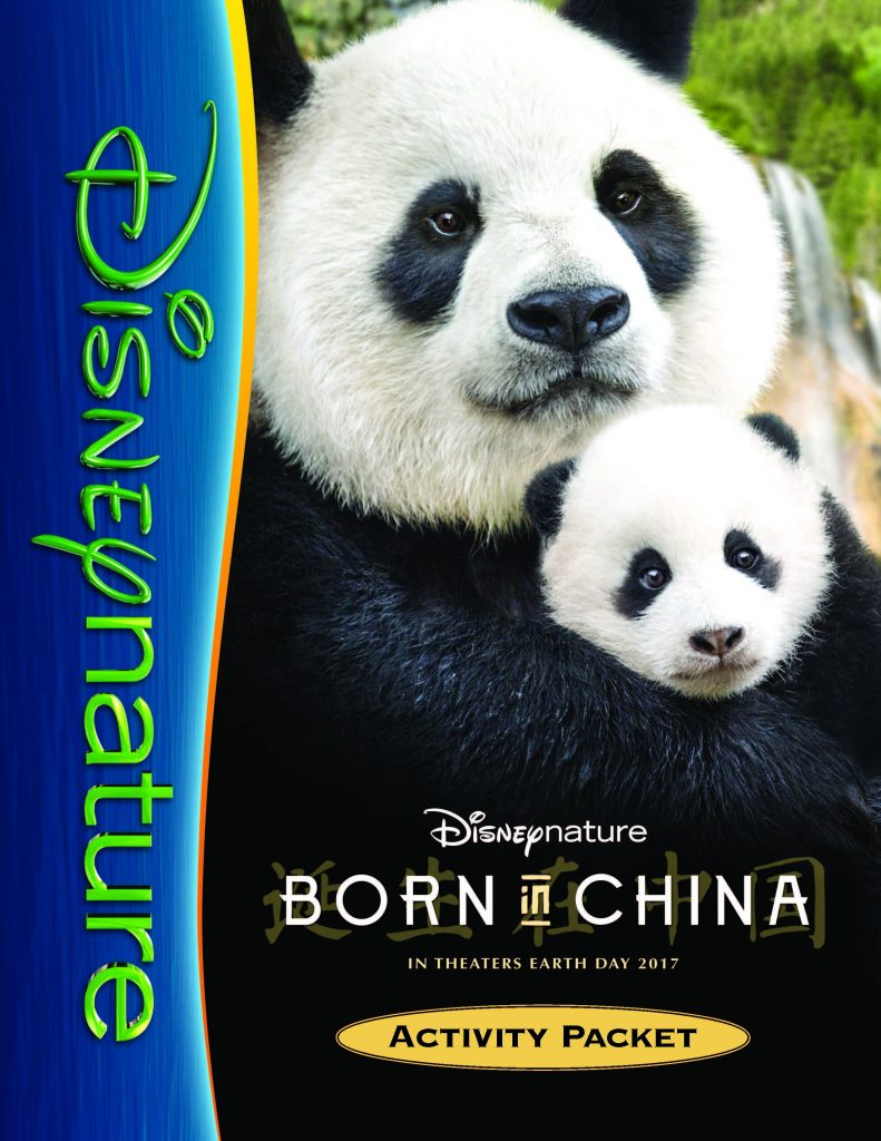 Disneynature Born in China Activities