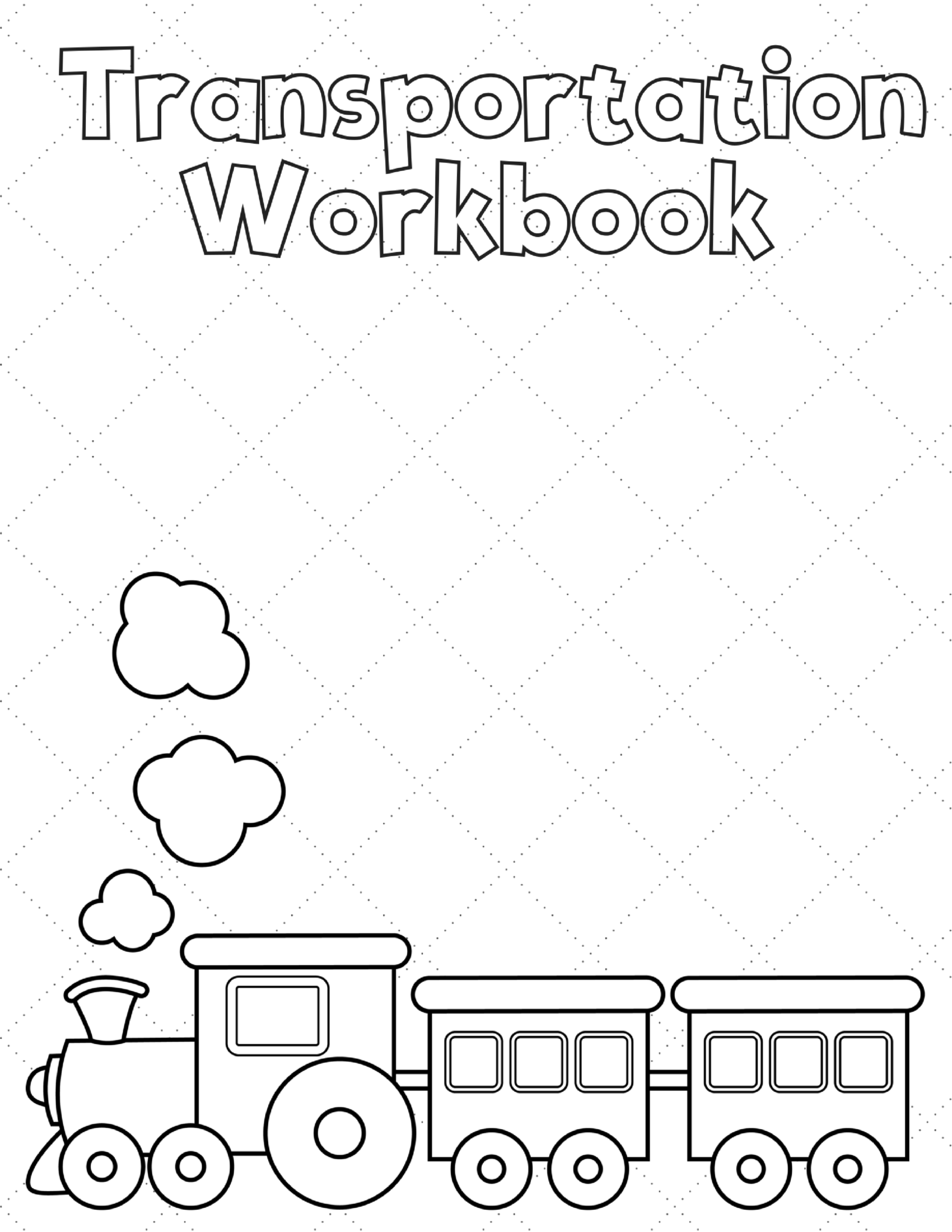 Big Preschool Workbook Download - For Boys