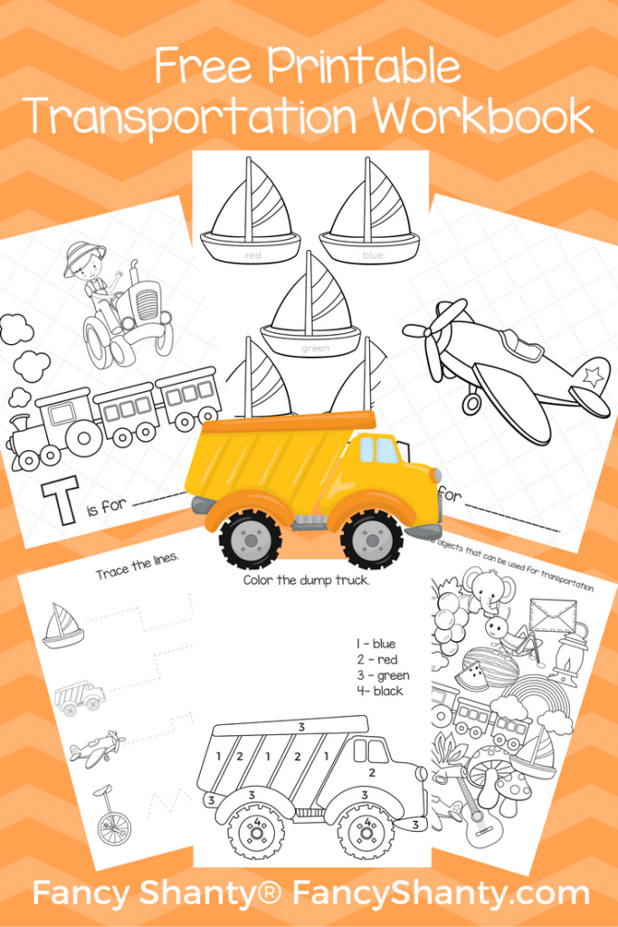 Free Big Preschool Workbook Download - For Boys