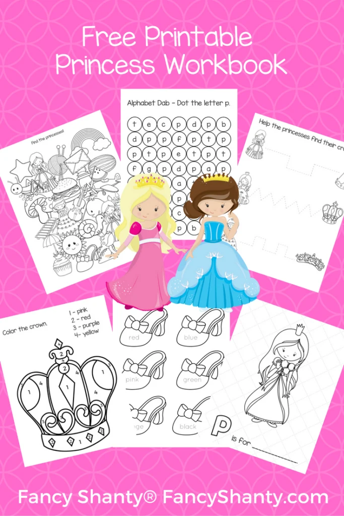 Big Preschool Workbook Download - For Girls