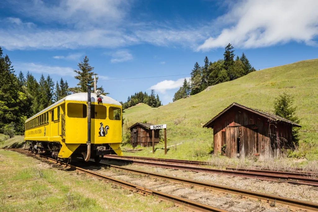 Take a Journey Through the Mendocino Redwoods Aboard the Skunk Train