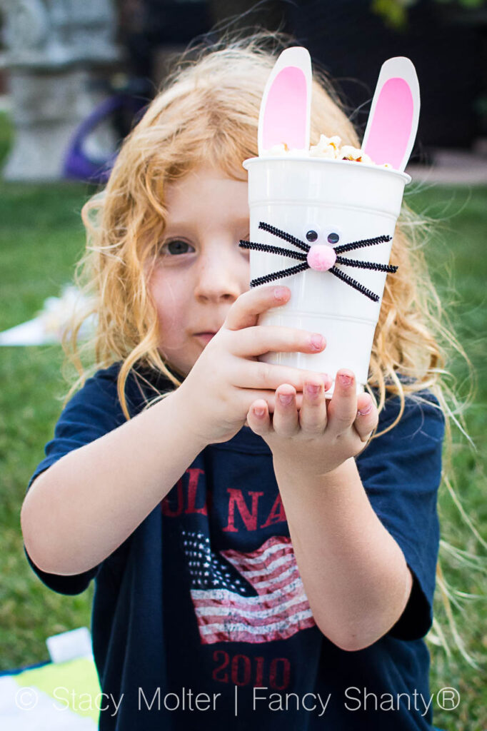 Outdoor Screening with Bambi Themed Party Ideas