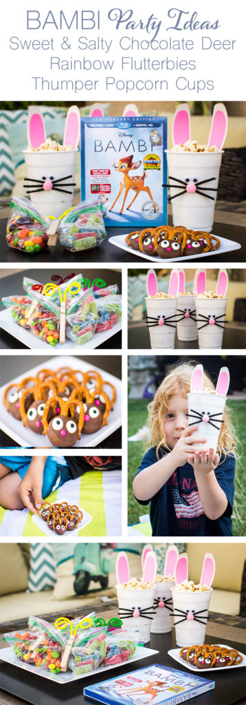 Outdoor Screening with Bambi Themed Party Ideas