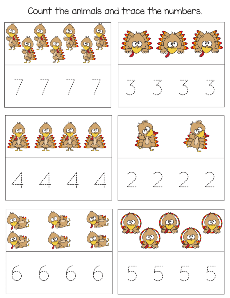 Free Early Education Thanksgiving Printable: Fun and Easy Activities for Kids