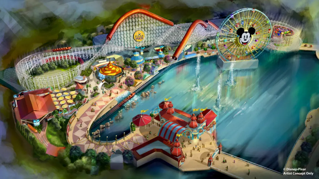 New Pixar Pier Rides Coming to Disney California Adventure Park