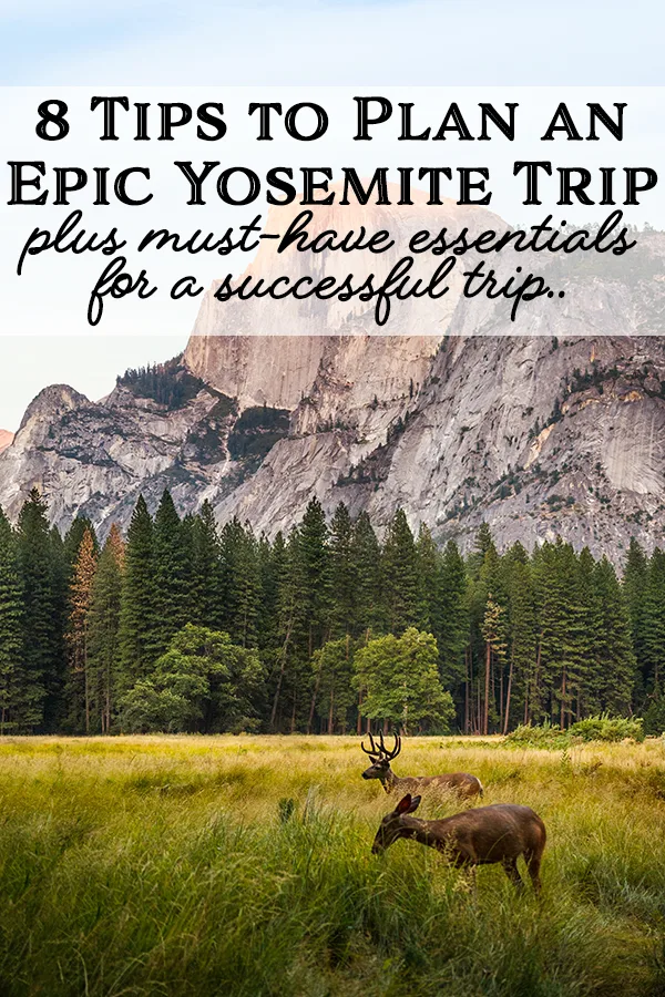 Learn how to plan an epic Yosemite trip with these tips and list of must-have essentials. You'll be guaranteed to have a vacation that you will never forget.