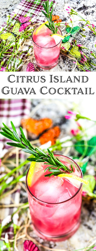 Citrus Island Guava Cocktail