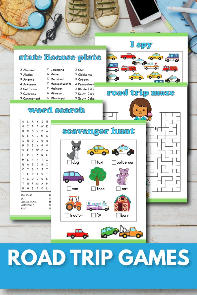 Free Printable Road Trip Games for Kids: Keep Your Little Ones Entertained on Long Drives