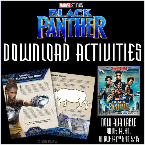 Free Printable Black Panther Activities