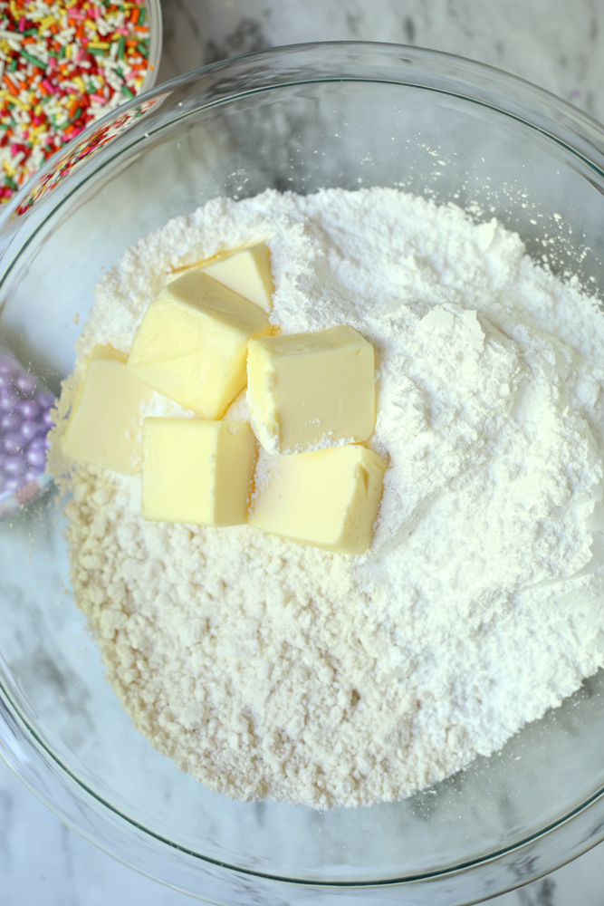Unicorn Cake Batter Fudge Recipe