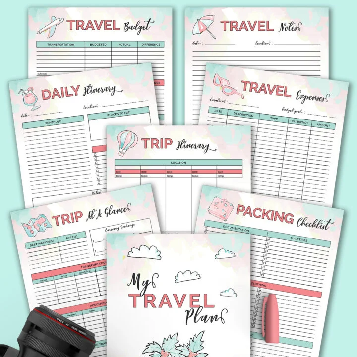 Free Printable Travel Planner