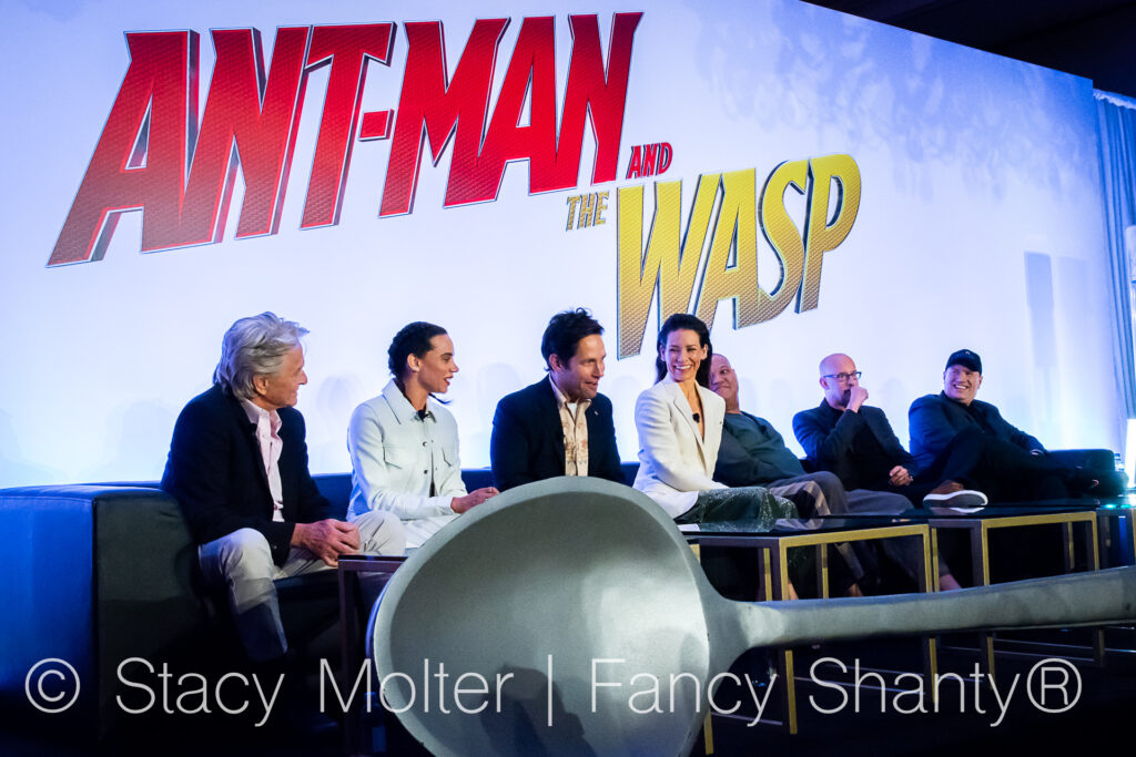 Evangeline Lilly's Message to Kids - Ant-Man and the Wasp Press Conference 1