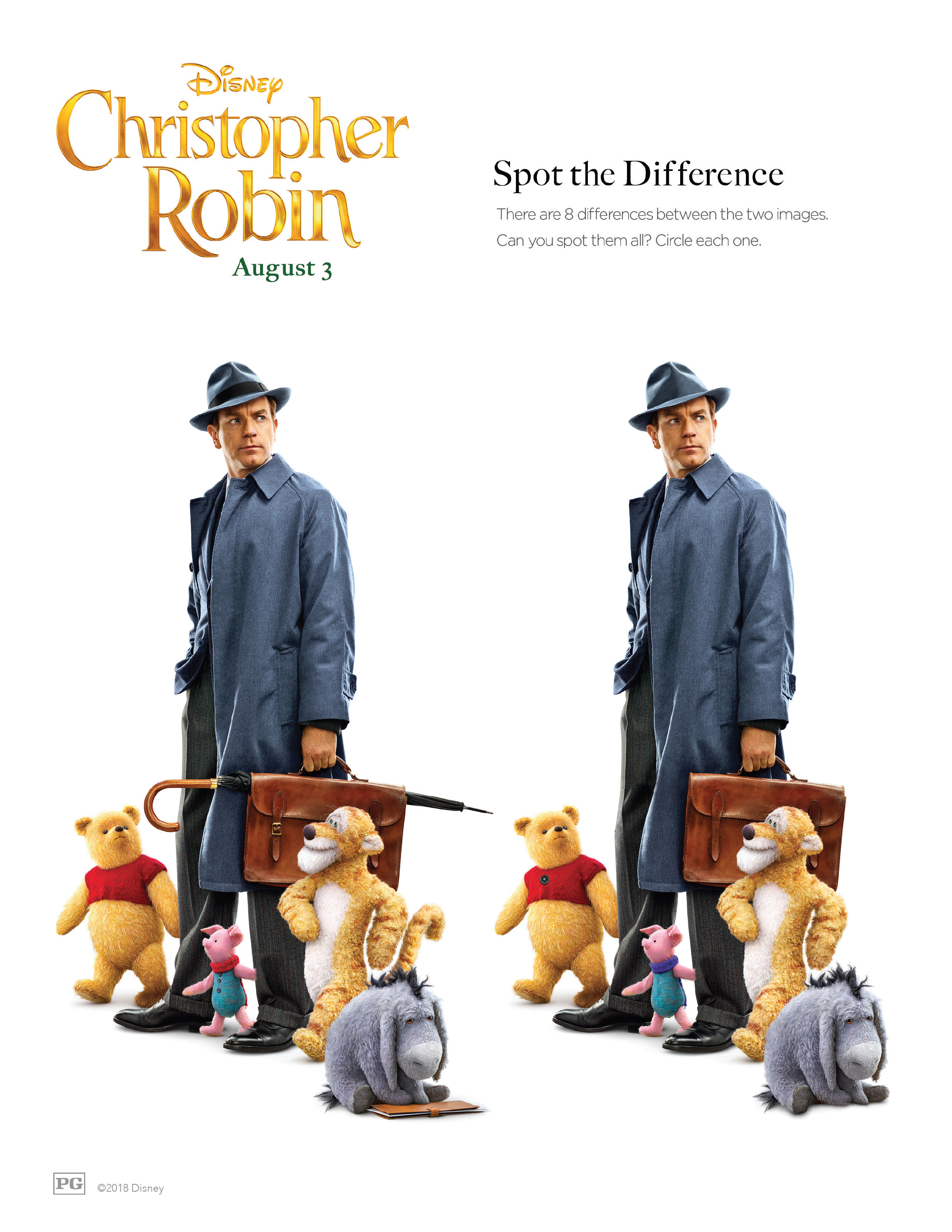 Christopher Robin Activity Pages