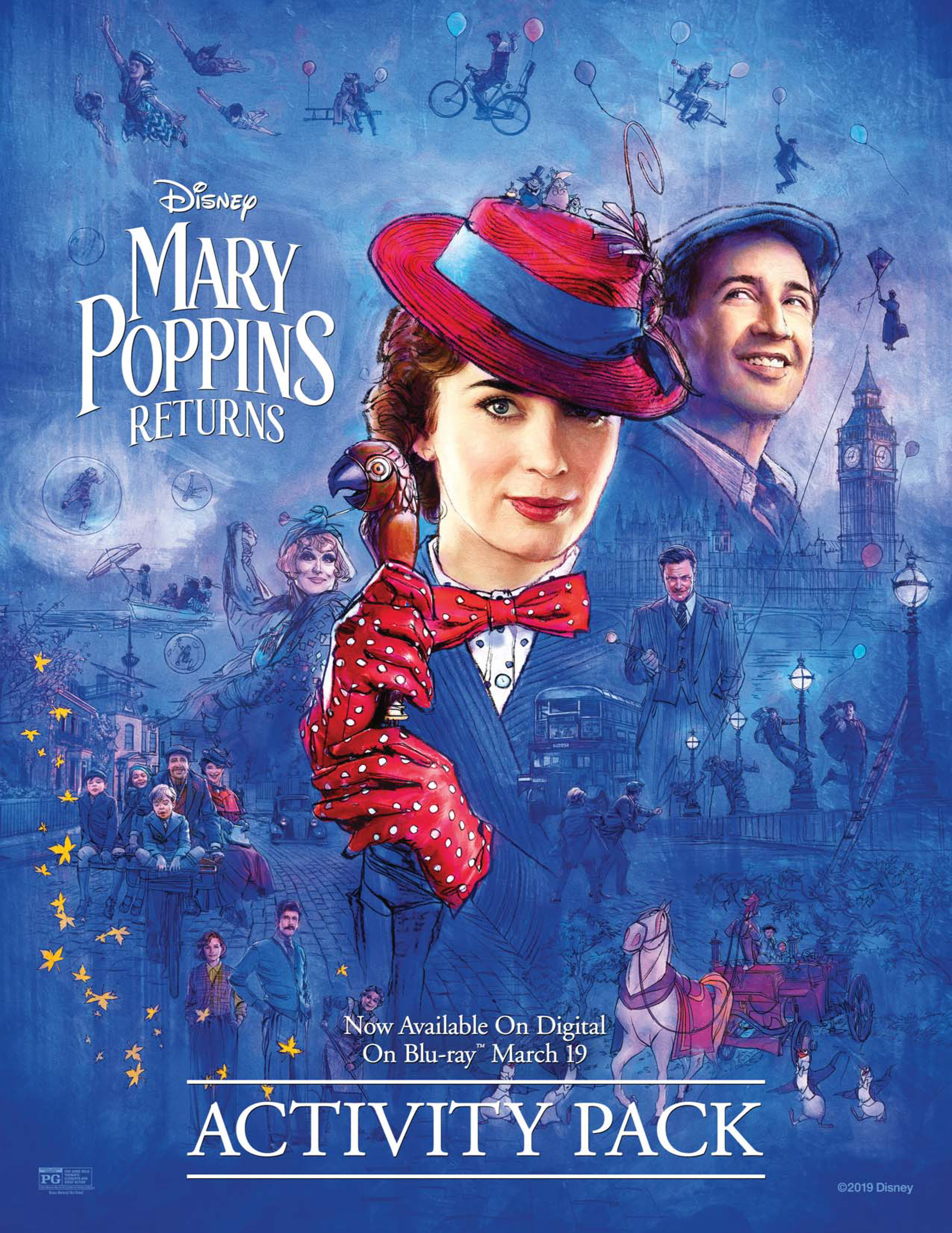 Mary Poppins Returns Activity Sheets