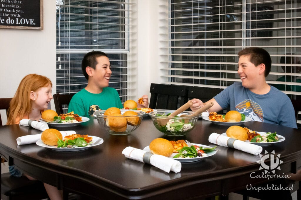 Easy Meal Solutions for a Busy Family with Michael Angelo’s Lasagna With Meat Sauce