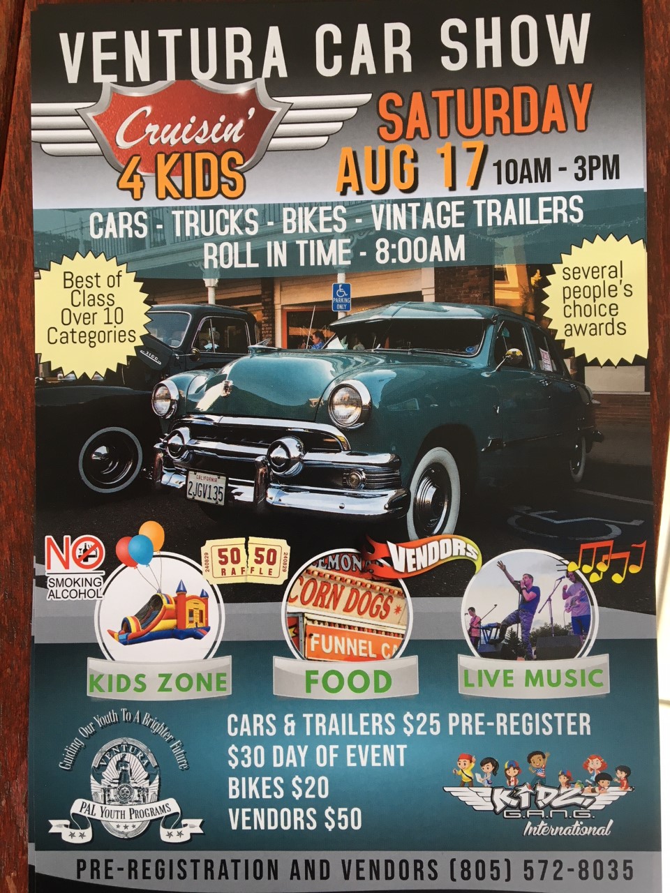 Ventura Car Show - Cruisin 4 Kids