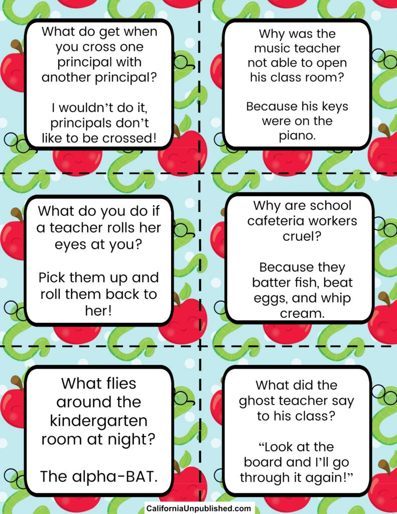 Free Printable School Lunch Notes