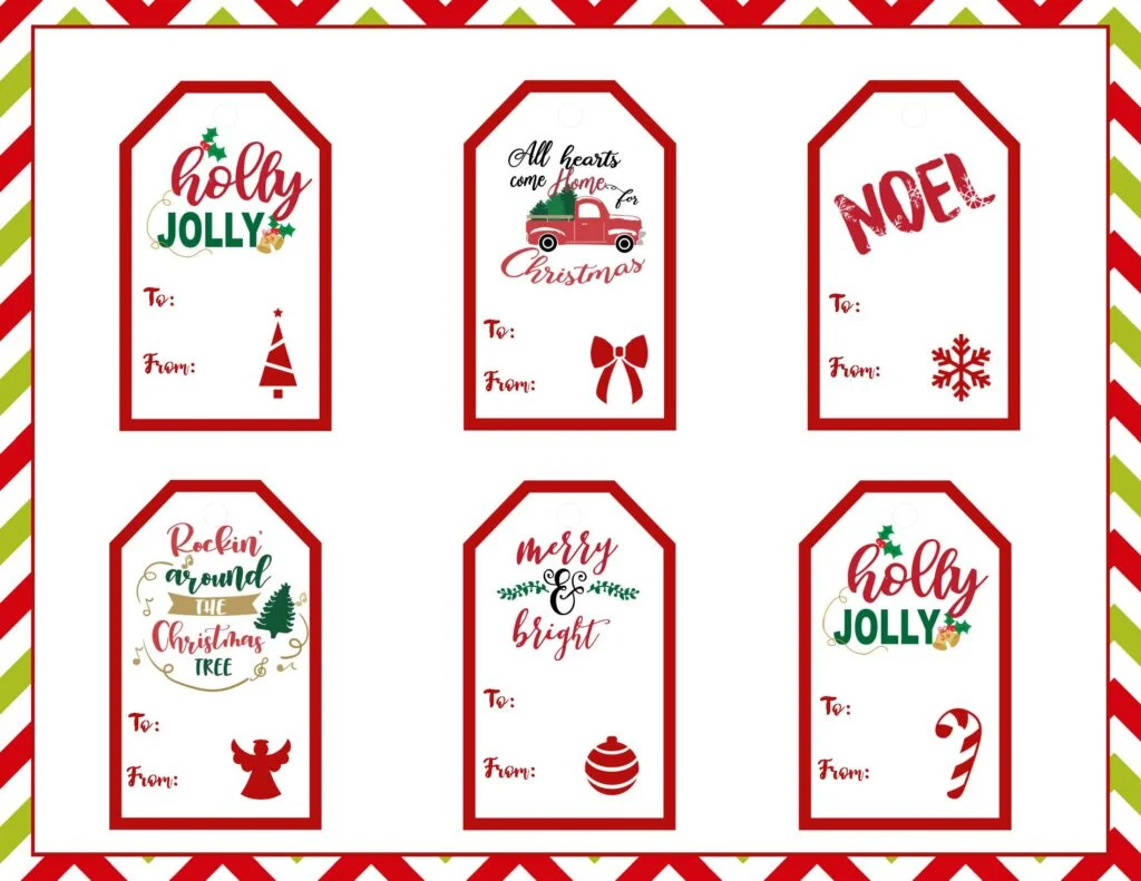 Free Printable Christmas Gift Tags: Add a Personal Touch to Your Presents