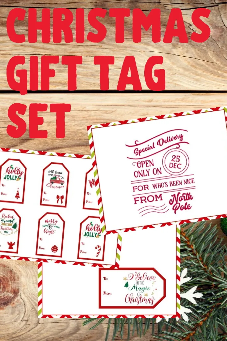 Free Printable Christmas Gift Tags