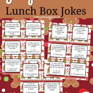 Free Printable Gingerbread Man Lunch Box Jokes: Add Some Fun to Your Child's Lunchtime!