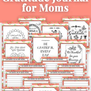 Free Gratitude Journal Printable for Moms