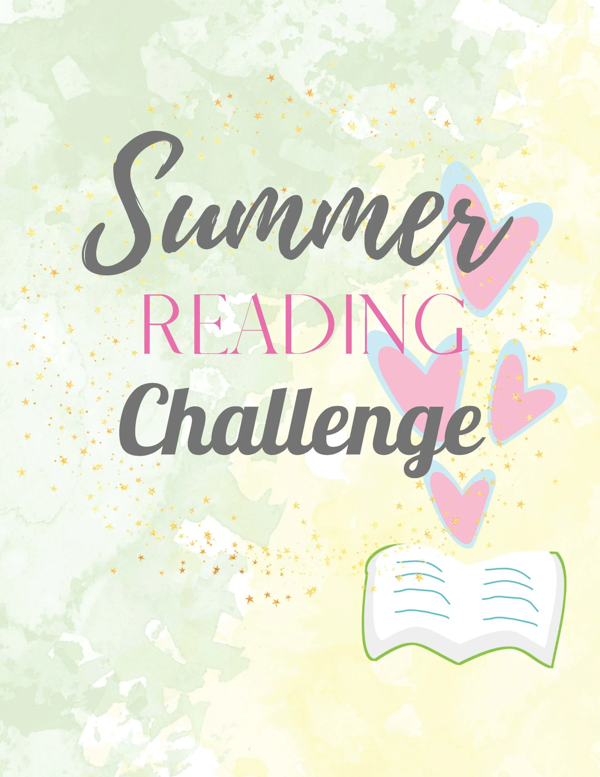 Summer Reading Challenge Free Printable
