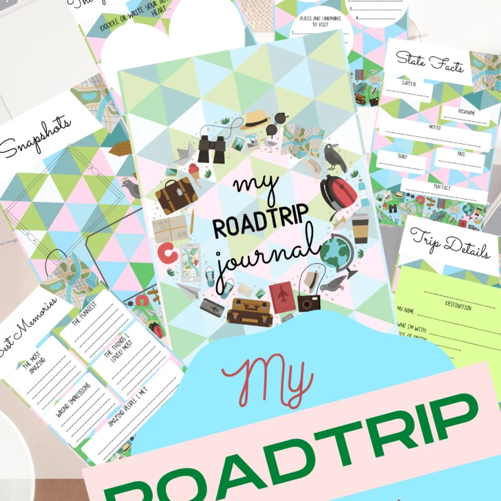 Free Printable Roadtrip Journal
